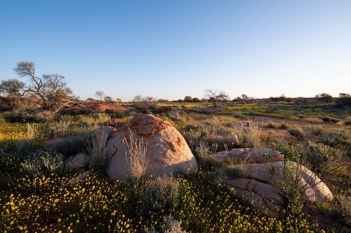 rocks at nalbarra station